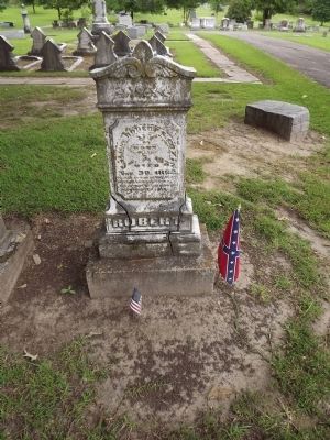 Henry Cemetery Marker. Click for full size. Henry Cemetery Marker image. Click for full size.