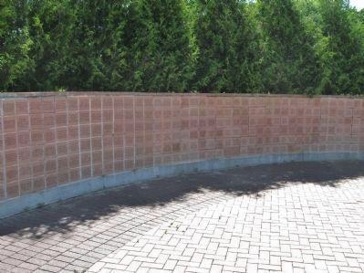 Memorial Wall Bricks. Click for full size. Memorial Wall Bricks image. Click for full size.