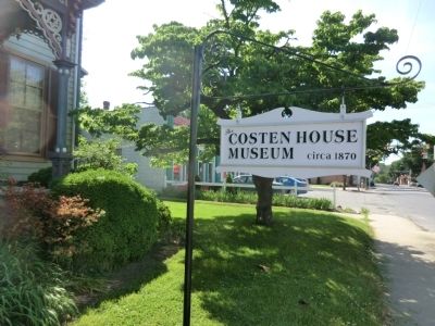 Costen House Marker. Click for full size. Costen House Marker image. Click for full size.