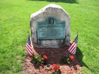 Lieut Wm. Munroe Brigham Jr. Park Marker. Click for full size. Lieut Wm. Munroe Brigham Jr. Park Marker image. Click for full size.