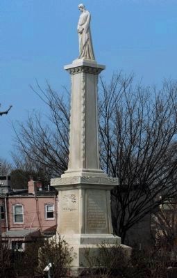Arsenal Fire Monument -- Congressional Cemetery image. Click for full size.