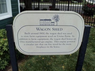 Wagon Shed Marker. Click for full size. Wagon Shed Marker image. Click for full size.