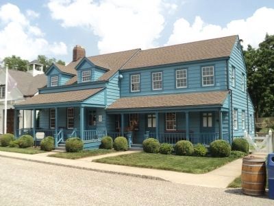The Blue House at Liberty Hall Museum image. Click for full size.