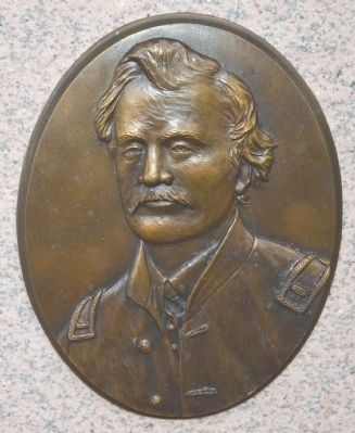Bronze Bas Relief of Lieutenant William E. Culp image. Click for full size.