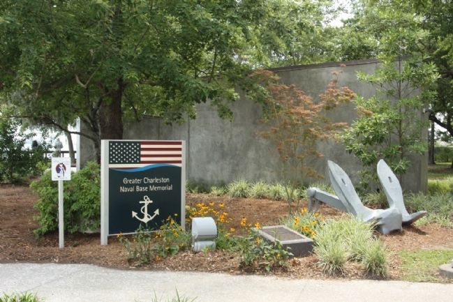 Greyhounds Of The Fleet Marker located at the Greater Charleston Naval Base Memorial. Click for full size. Greyhounds Of The Fleet Marker located at the Greater Charleston Naval Base Memorial image. Click for full size.