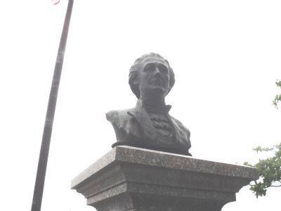 Closeup of Alexander Hamilton Bust. Click for full size. Closeup of Alexander Hamilton Bust image. Click for full size.