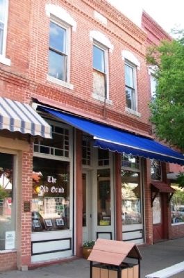 Clareen & Peterson Restaurant Building & Marker. Click for full size. Clareen & Peterson Restaurant Building & Marker image. Click for full size.