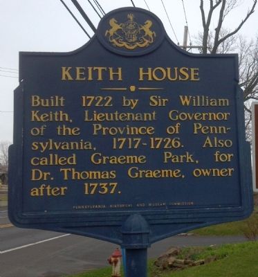 Keith House Marker image. Click for full size.