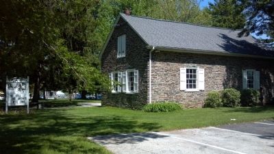 Old Haverford Friends Meetinghouse - Rear image. Click for full size.