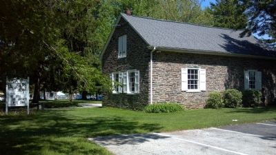 Old Haverford Friends Meetinghouse - Rear. Click for full size. Old Haverford Friends Meetinghouse - Rear image. Click for full size.