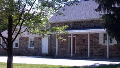 Old Haverford Friends Meetinghouse - Front. Click for full size. Old Haverford Friends Meetinghouse - Front image. Click for full size.