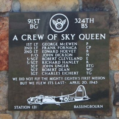 A Crew Of Sky Queen Marker image. Click for full size.