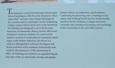 Valentine Hall Marker. Click for full size. Valentine Hall Marker image. Click for full size.