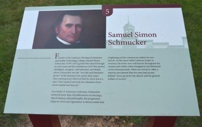 Samuel Simon Schmucker Marker image. Click for full size.
