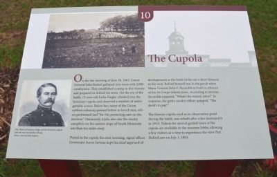 The Cupola Marker image. Click for full size.