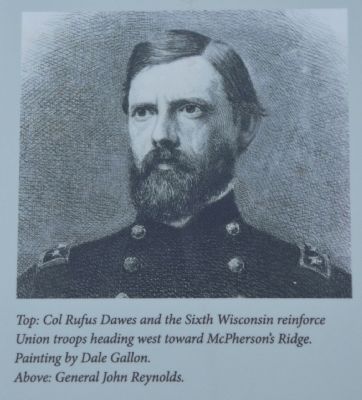 General John F. Reynolds. Click for full size. General John F. Reynolds image. Click for full size.