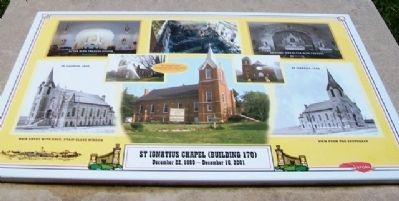 St. Ignatius Chapel (Building 170) Marker image. Click for full size.