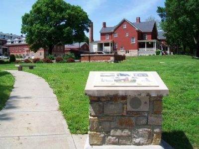 St. Ignatius Chapel (Building 170) Foundation and Marker image. Click for full size.