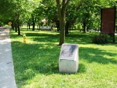 Zais Park and Marker image. Click for full size.