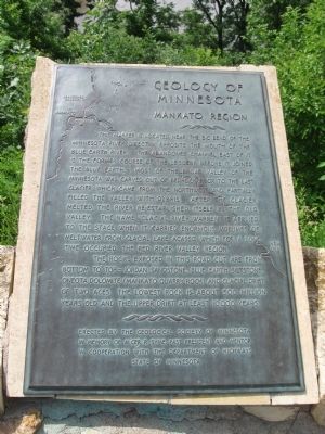 Geology of Minnesota Marker. Click for full size. Geology of Minnesota Marker image. Click for full size.