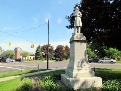 Coldwater War Memorial image. Click for full size.