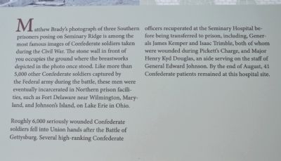 Confederate Prisoners of War Marker image. Click for full size.