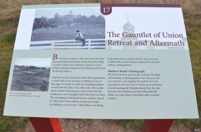The Gauntlet of Union Retreat and Aftermath Marker. Click for full size. The Gauntlet of Union Retreat and Aftermath Marker image. Click for full size.