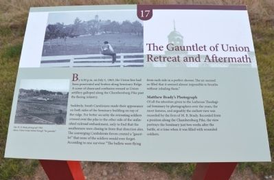 The Gauntlet of Union Retreat and Aftermath Marker image. Click for full size.
