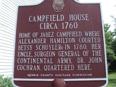 Campfield House Marker image. Click for full size.