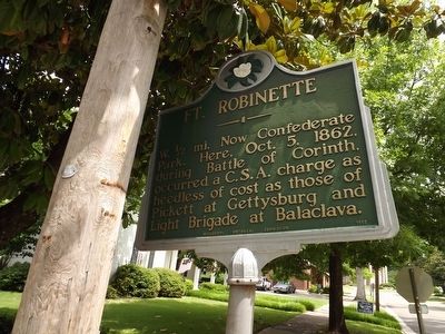 Ft. Robinette Marker. Click for full size. Ft. Robinette Marker image. Click for full size.