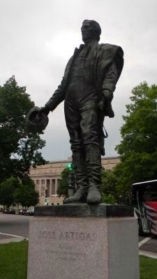 José Artigas - "Father of the Independence of Uruguay". Click for full size. José Artigas - "Father of the Independence of Uruguay" image. Click for full size.