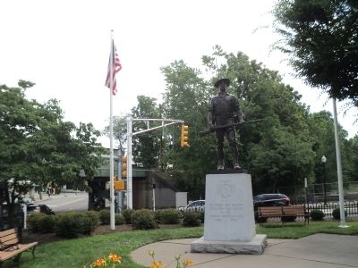 Morristown Spanish American War Memorial. Click for full size. Morristown Spanish American War Memorial image. Click for full size.