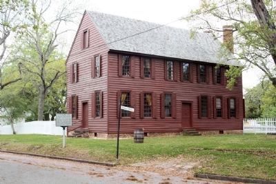 Palmer - Marsh House and Marker, South Main Street image. Click for full size.