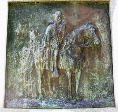 Ulysses Grant Bas Relief Marker image. Click for full size.