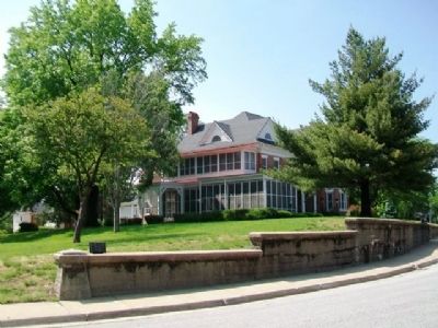 Site of Former Burial Ground Marker image. Click for full size.