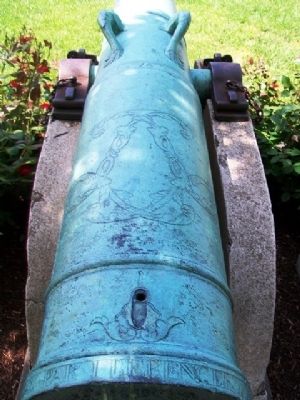French Cannon at Aid During American Revolution Marker image. Click for full size.