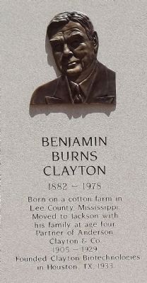Benjamin Burns Clayton. Click for full size. Benjamin Burns Clayton image. Click for full size.