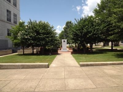 Andersons & Claytons Memorial Marker. Click for full size. Andersons & Claytons Memorial Marker image. Click for full size.