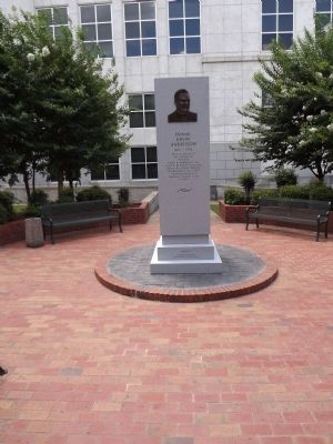 Andersons & Claytons Memorial Marker. Click for full size. Andersons & Claytons Memorial Marker image. Click for full size.