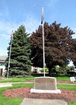 Branch County World War II Memorial. Click for full size. Branch County World War II Memorial image. Click for full size.