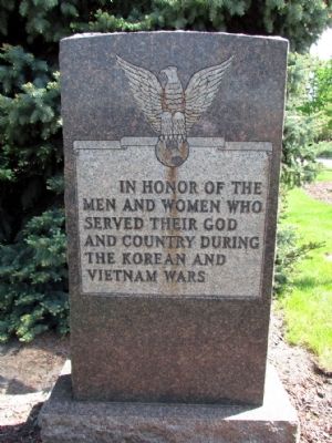 Branch County Korean and Vietnam Wars Memorial image. Click for full size.