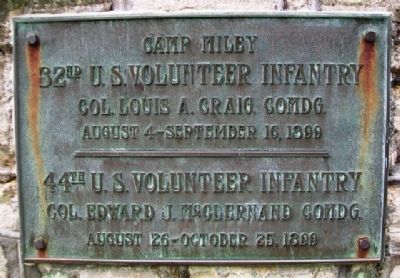 32nd and 44th U.S. Volunteer Infantries Marker image. Click for full size.