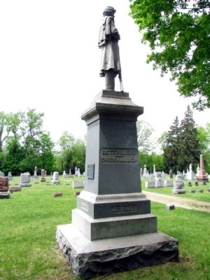 Allen Civil War Monument image. Click for full size.
