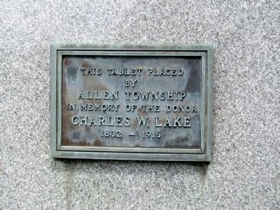 Allen Civil War Monument Marker image. Click for full size.