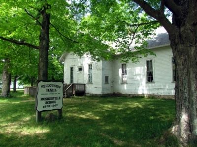 Mosherville School. Click for full size. Mosherville School image. Click for full size.