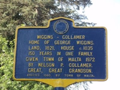 Wiggins – Collamer Marker. Click for full size. Wiggins – Collamer Marker image. Click for full size.