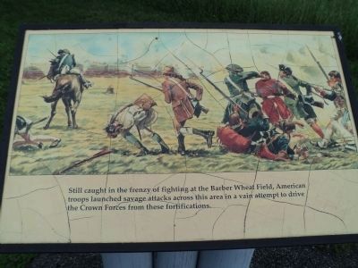 Americans Attack Marker. Click for full size. Americans Attack Marker image. Click for full size.