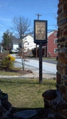 Martin's Tavern where the door should be -- looking east. Click for full size. Martin's Tavern where the door should be -- looking east image. Click for full size.