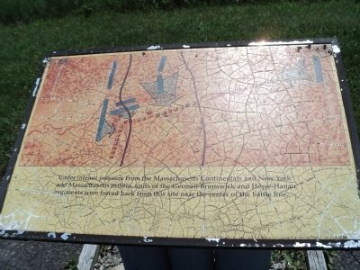 New York and Massachusetts Forces Marker image. Click for full size.