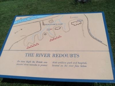 The River Redoubts Marker image. Click for full size.